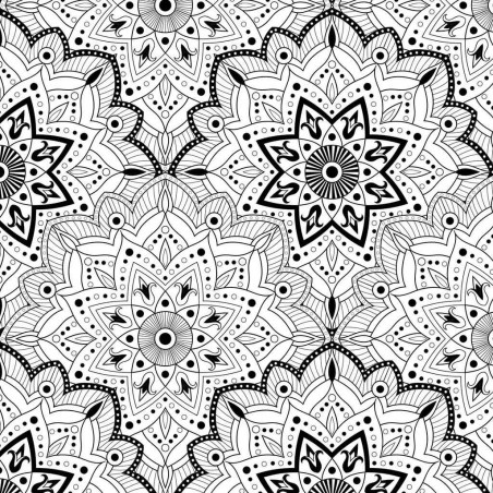 Sır Altı Dekal Mandala D-115 (23x16cm)