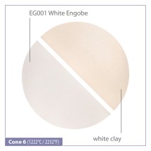 EG-001 White Mayco Stoneware Engobe (Beyaz Astar) 1220-1280°C 473mL