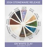 Mayco Stoneware 2024 Yeni 12 Renk Sır ve Astar Kiti 4oz-118mL