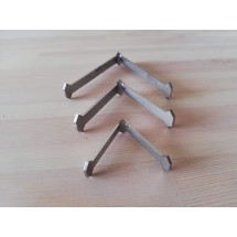 2919-4 Metal Sır Pişirim Ayağı V Modeli h:6mm Çap: 75mm