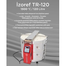 TR-120 Atölye Tipi Üstten Yüklemeli Seramik Fırını 120 Litre (Dokunmatik Kontrollü)