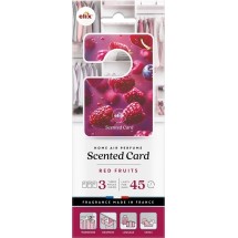 Scented Card Red Fruits