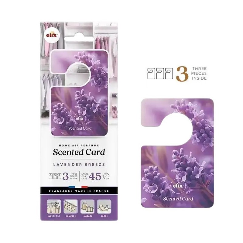 Scented Card Lavender Breeze