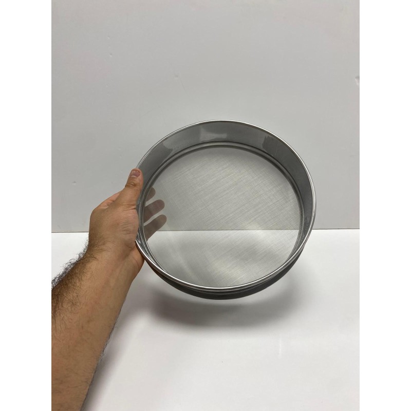 Sır Eleği Paslanmaz Çelik 120 Mesh 25 cm (Sır için)