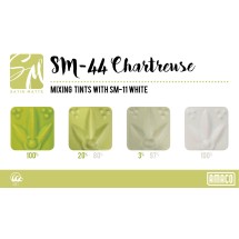SM-44 Chartreuse Satin Matte (Fıstık Yeşili Yarı Mat) Amaco Yüksek Isı Sır 473mL