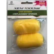 Xiem Tools Metal Teleskopik Saplı Sarı Geniş Sünger Yedeği 2li xs2rs-10181