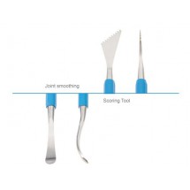 Xiem Tools Modelaj Kalemi Çapraz Tarak ve Büyük Oval Uçlu xst09-10141