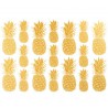 Sır Üstü Dekal Altın Pineapple (Ananas) D-238 (10x15cm)